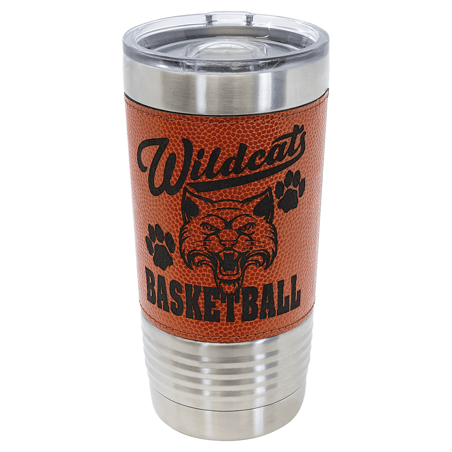 Polar Camel 20 oz Basketball Tumbler with Slider Lid