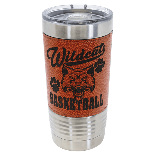 Polar Camel 20 oz Basketball Tumbler with Slider Lid